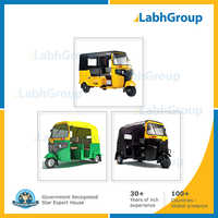 Three Wheeler Passenger Auto Rickshaw