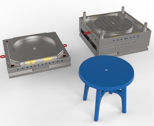 Kindergarten Round Desk Injection Mold