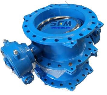 Ral5015/5017 Gost Standard Double Offset Butterfly Valves