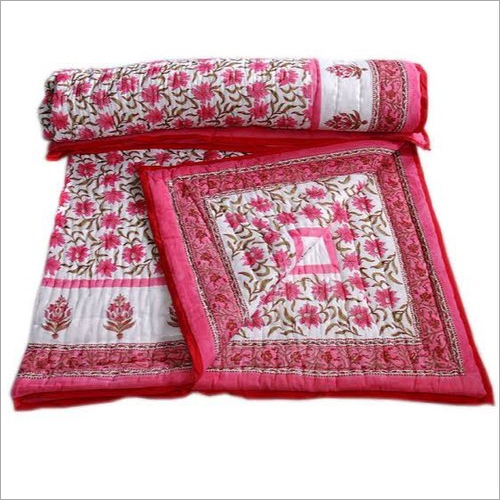 Printed Jaipuri Cotton Quilt