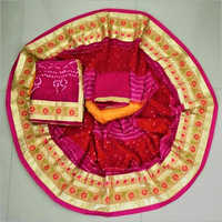 Ladies Jaipuri Bhandhej Lehenga