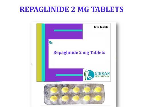 Repaglinide 2 Mg Tablets General Medicines