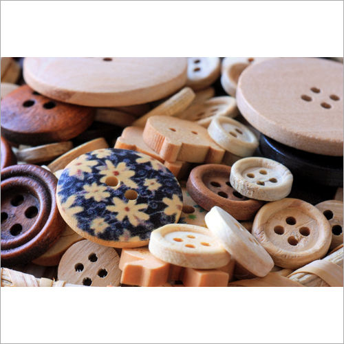 Plastic Wooden Buttons