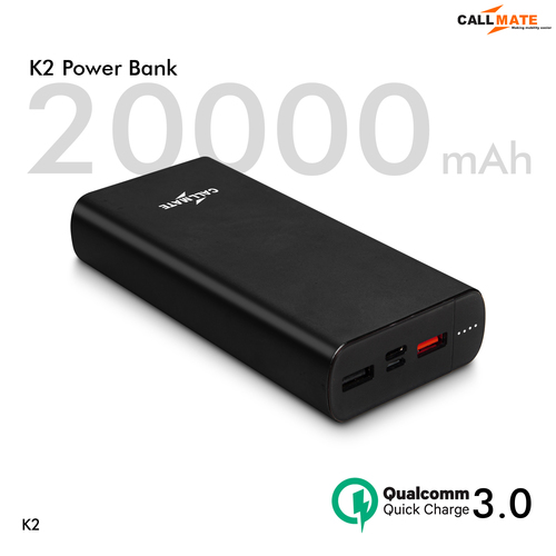 20000Mah Power Bank Battery Backup: 8 Hours