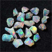 Natural Raw Fire Ethiopian Opal Rough Gemstones