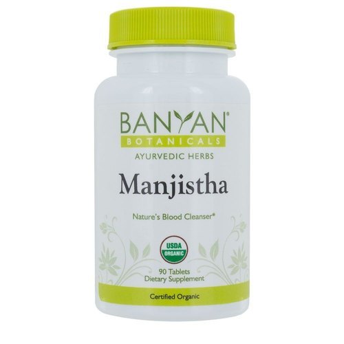 Banyan Botanicals Manjistha Natures Blood Cleanser 90 Tablets Efficacy: Promote Healthy & Growth