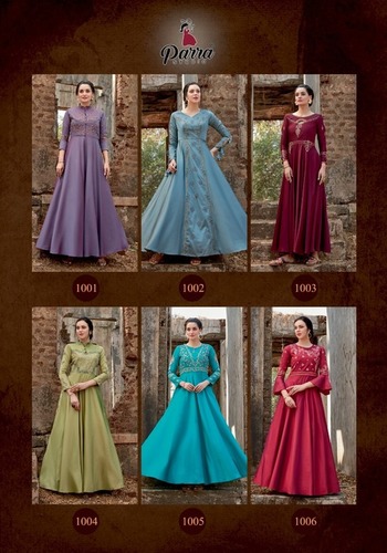 Ghoomer Vol-1 Silk Tapeta Gowns Set