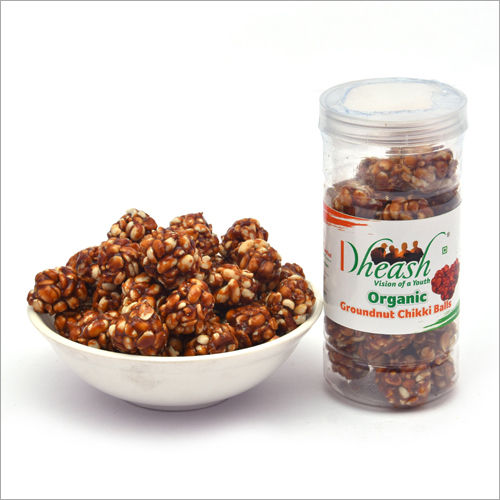 Organic Groundnut Chikki Balls