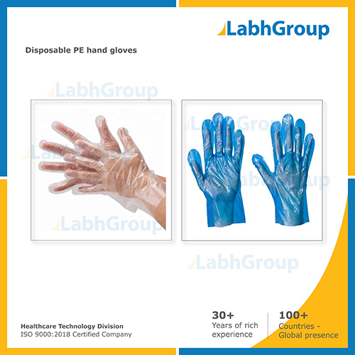 Medical Disposable PE Hand Gloves By LABH PROJECTS PVT. LTD.