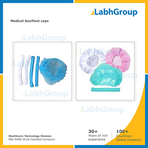 Medical Disposable Bouffant Caps By LABH PROJECTS PVT. LTD.