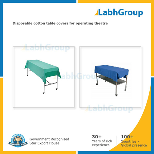 Disposable Cotton Table Covers for Operating Theatre