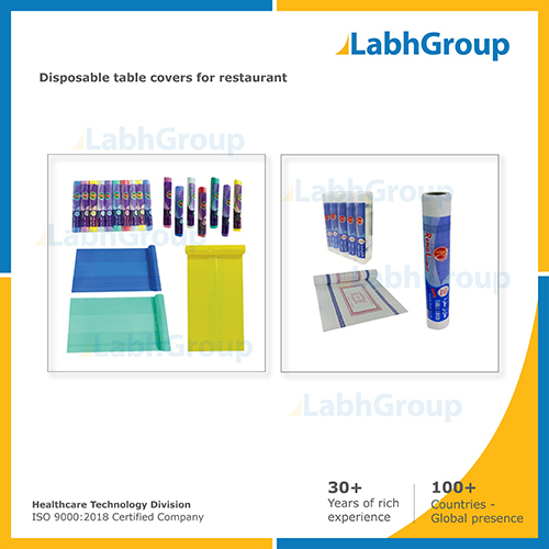 Disposable Table Covers for Restaurant By LABH PROJECTS PVT. LTD.