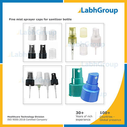 Fine Mist Sprayer Caps for Sanitizer Bottle