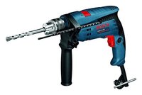 Blue And Black Bosch Gsb 16re Impact Drill