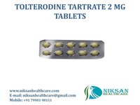 TOLTERODINE TARTRATE 2 MG TABLETS
