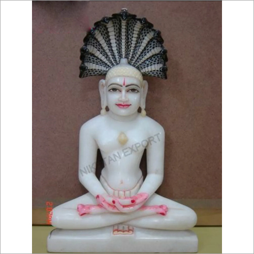Marble Mahavir Swami Statue