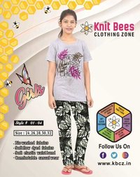 Girl Pyjama Set Bio Washed