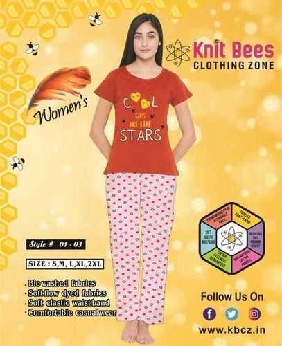 Womens Pyjama Set By KNIT BEES CLOTHING ZONE