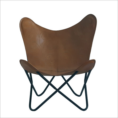 Leather Butterfly Folding Chair