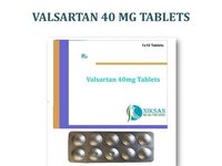 Valsartan 40 Mg Tablets - Angiotensin Receptor Blocker For Blood Pressure Management | Suitable For All, Dosage: Twice Daily With Milk Or Water, Store In Cool And Dry Place
