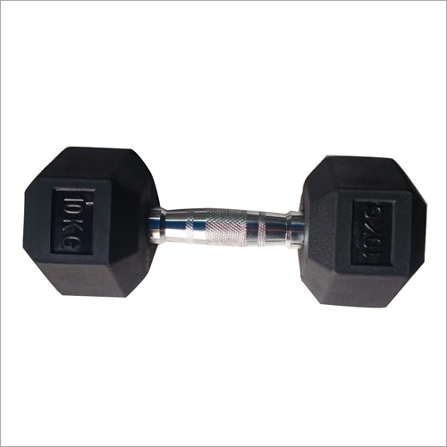 10 kg Hex Shape Gym Dumbells