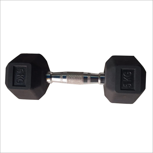 5 kg Hex Shape Gym Dumbells By SHREE RAM INDUSTRIES