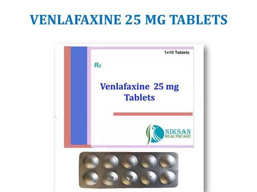VENLAFAXINE 25 MG TABLETS By NIKSAN HEALTHCARE
