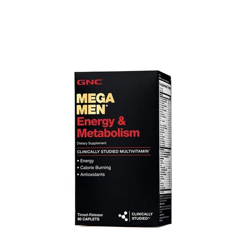 Gnc Mega Men Energy Metabolism 90 Caplets Efficacy: Promote Healthy & Growth