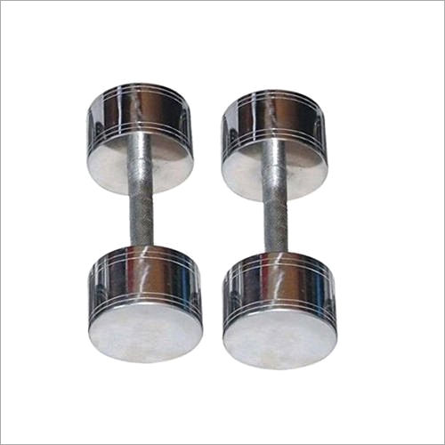 Stainless Steel Chromed Dumbbell Grade: Personal Use