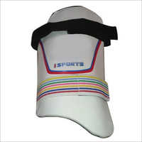 Pu And Cotton Cricket Elbow Guard - Lightweight Design, High Impact Strength, Unisex White Color