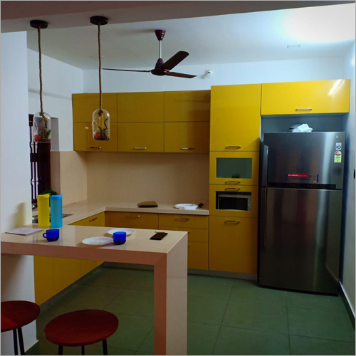U Shape Modular Kitchen