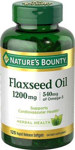 Flax Seed Oil Capsules Store In A Cool