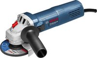 Blue And Black Bosch Angle Grinder