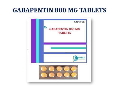 Gabapentin 800 Mg Tablets General Medicines
