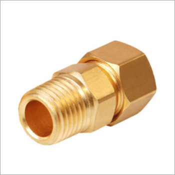 Brass Compression Male Connector