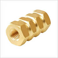 Hexagonal Turned Component