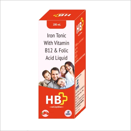 Iron Tonic With Vitamin B12 And Folic Acid Liquid
