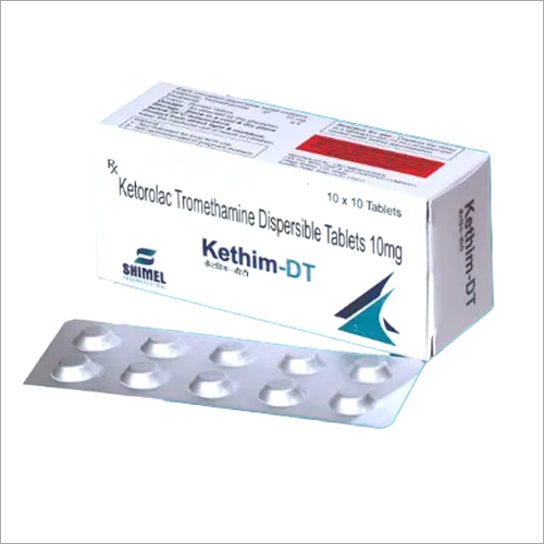 10 mg Ketorolac Tromethamine Dispersible Tablets