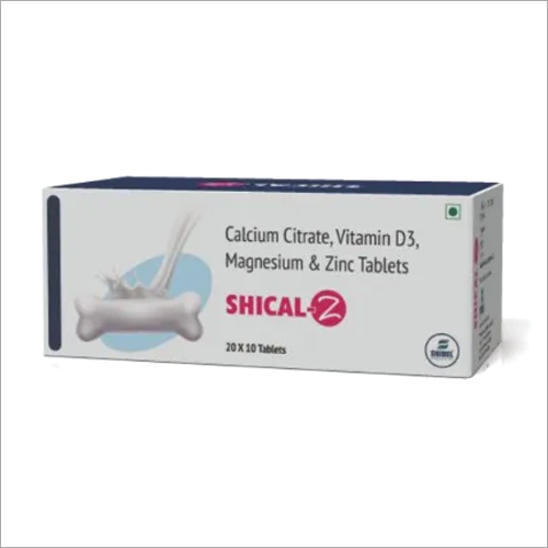 Calcium Citrate Vitamin D3 Magnesium and Zinc Tablets