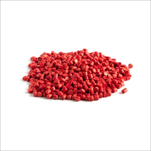 Red ABS Plastic Granules