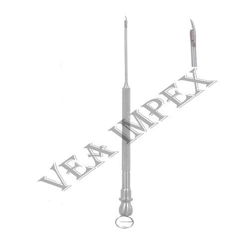 Endoscopic Suction With Sickle Knife By VEA IMPEX