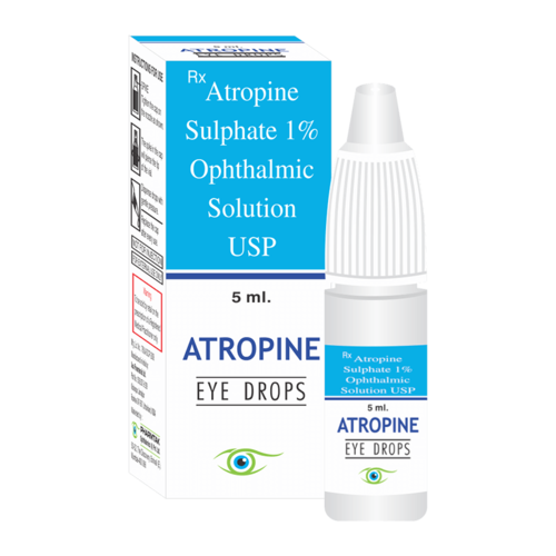 Atropine Sulphate 1% Eye Drop. Age Group: Adult
