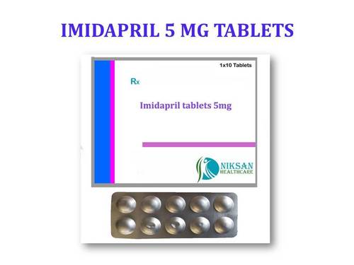 Imidapril 5 mg Tablets - FDA Approved Antihypertensive Medication Supports Heart Health Convenient Dosage Guidelines for Adults and Seniors Store in Cool Dry Place