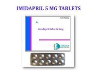 Imidapril 5 Mg Tablets - Fda Approved Antihypertensive Medication, Supports Heart Health, Convenient Dosage Guidelines For Adults And Seniors, Store In Cool Dry Place