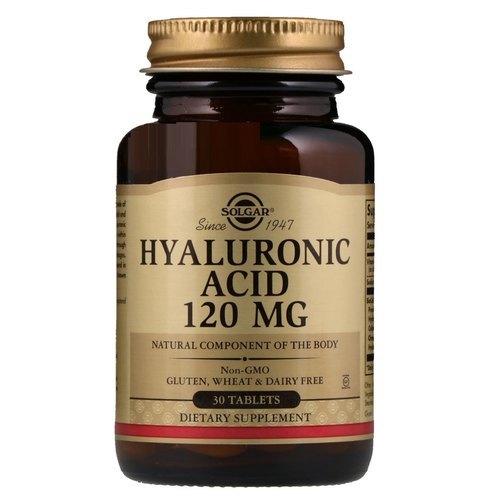 Solgar Hyaluronic Acid - 120 Mg - 30 Tablets Efficacy: Promote Healthy & Growth