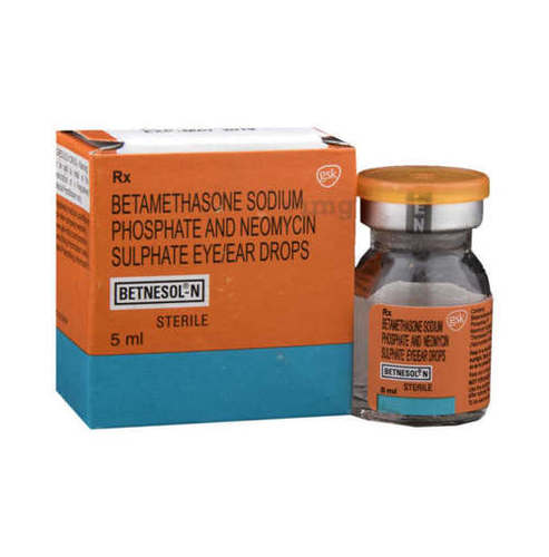 Betamethasone Sodiun Phosphate & Neomycin Sulphate Eye/Ear Drop Age Group: Adult