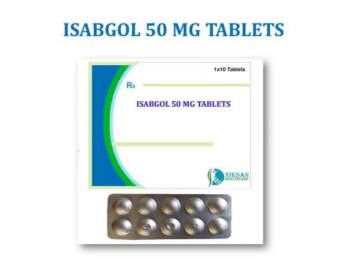 ISABGOL 50 MG TABLETS