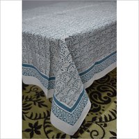 Hand Block Printed Table Cloth