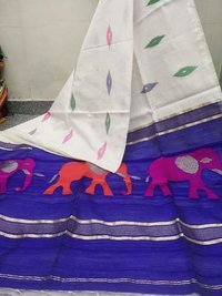 Handloom Elephant Saree