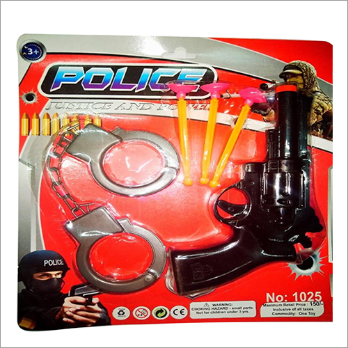 Plastic Police Gun Set